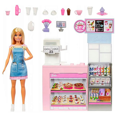 Кукла Барби Кофейня 30 см Mattel HXN94 1